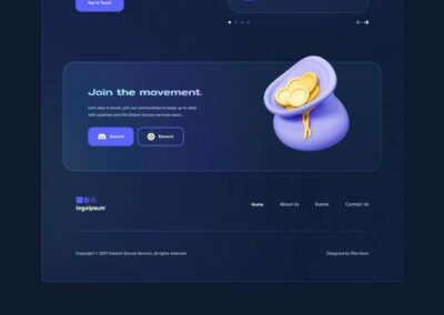 Crypto Escrow website Design for Business