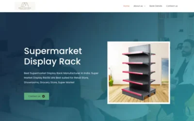 Professional Business Website Design | Display Rack India